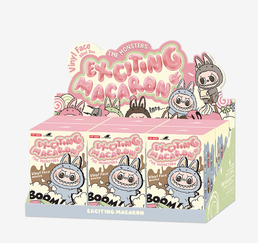 THE MONSTERS Exciting Macaron Vinyl Face Blind Box