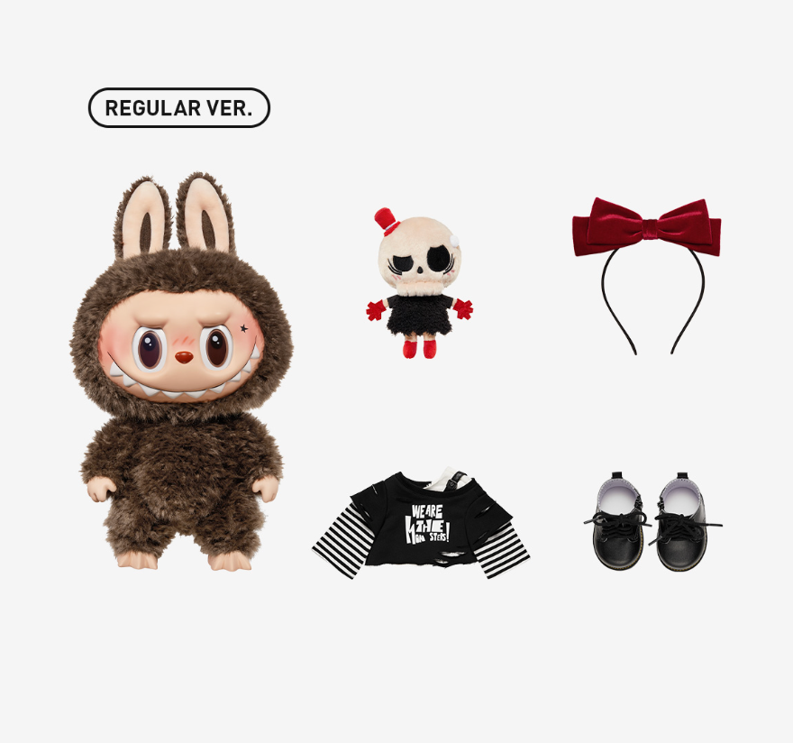 THE MONSTERS Catch Me If You Like Me Series-Vinyl Doll - BLACK VER -RARE