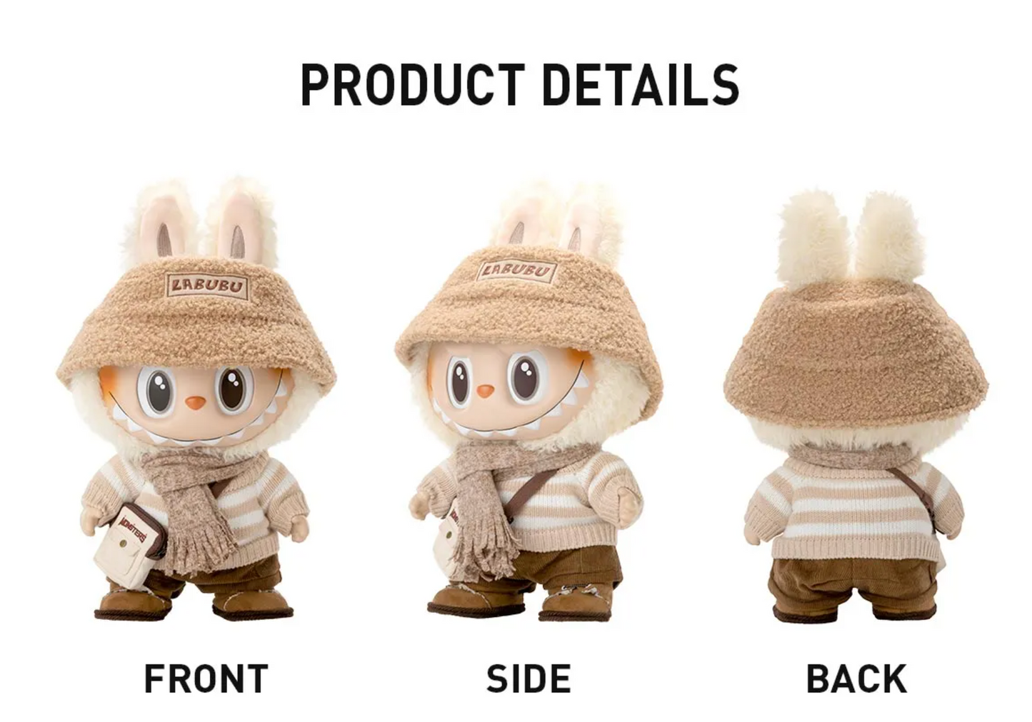 THE MONSTERS - DRESS BE LATTE Vinyl Plush Doll - LIMITED ITEM
