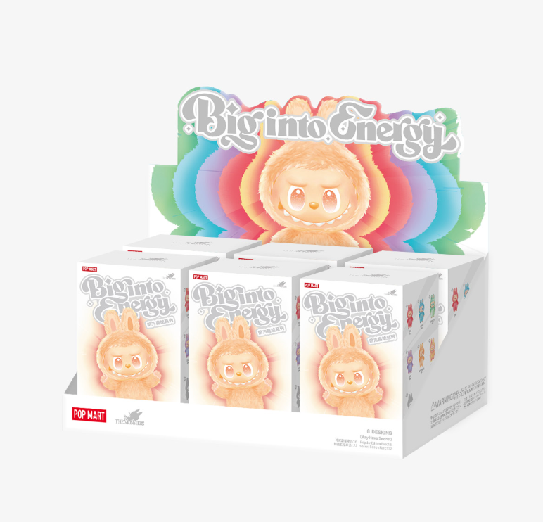 THE MONSTERS Big into Energy Series-Vinyl Plush Pendant - Blind Box
