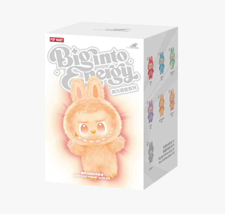 THE MONSTERS Big into Energy Series-Vinyl Plush Pendant - Blind Box