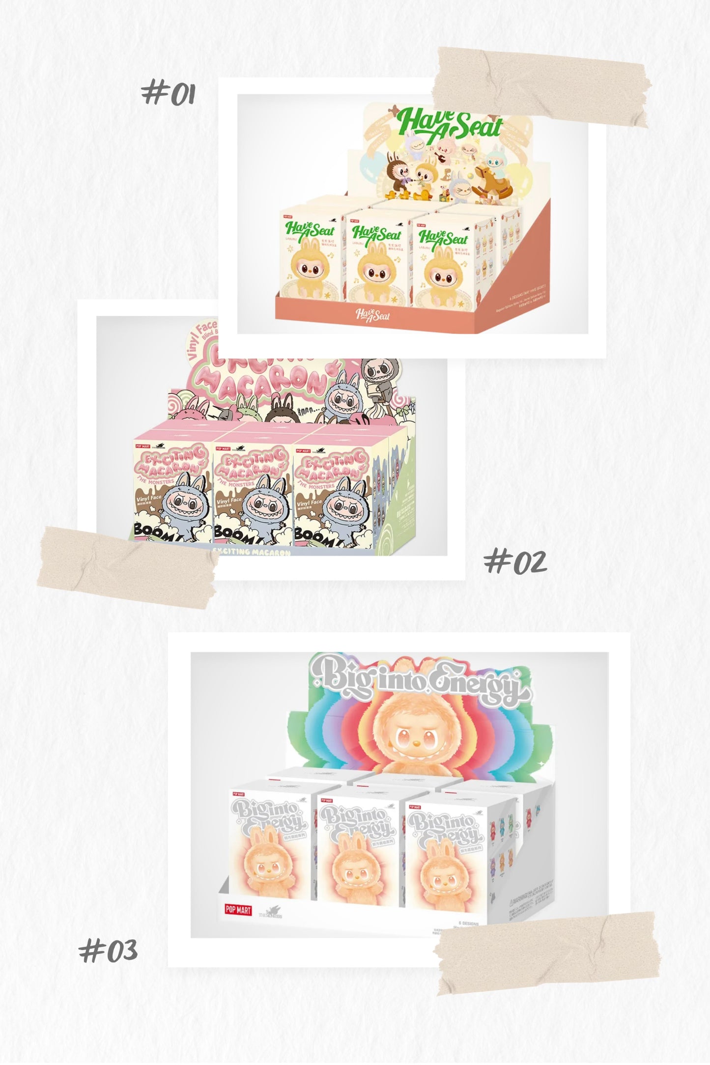 Labubu Keychain Mega Bundle : V1 + V2 + V3 (All 3 Sets!)