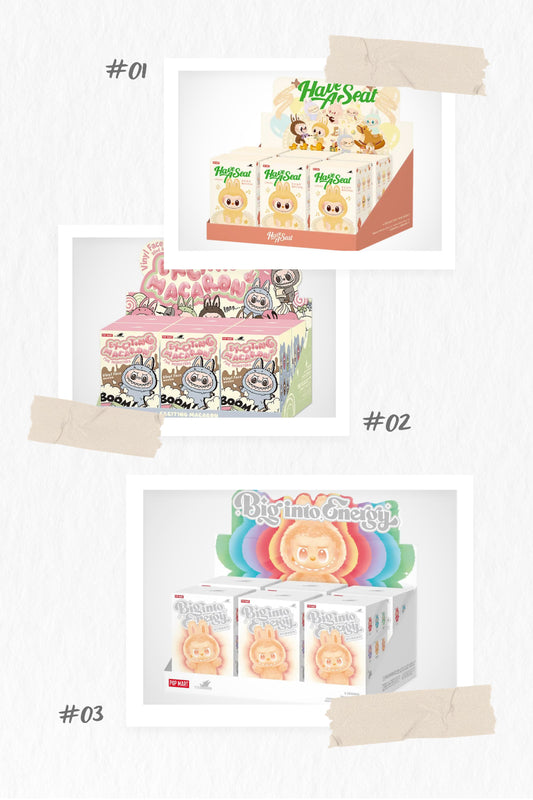 Labubu Keychain Mega Bundle : V1 + V2 + V3 (All 3 Sets!)