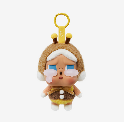 CRYBABY Crying Again Series-Vinyl Face Plush Pendant - I'll give you a flower