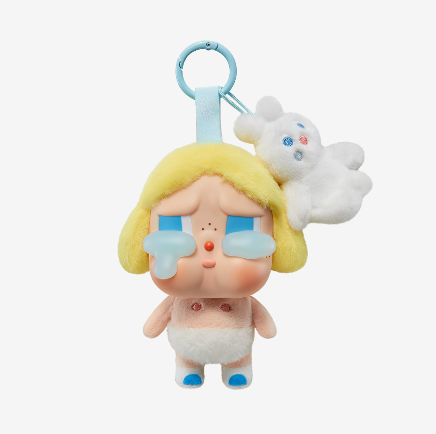 CRYBABY Crying Again Series-Vinyl Face Plush Pendant - BABY BLONDE - SUPER SECRET EDITION