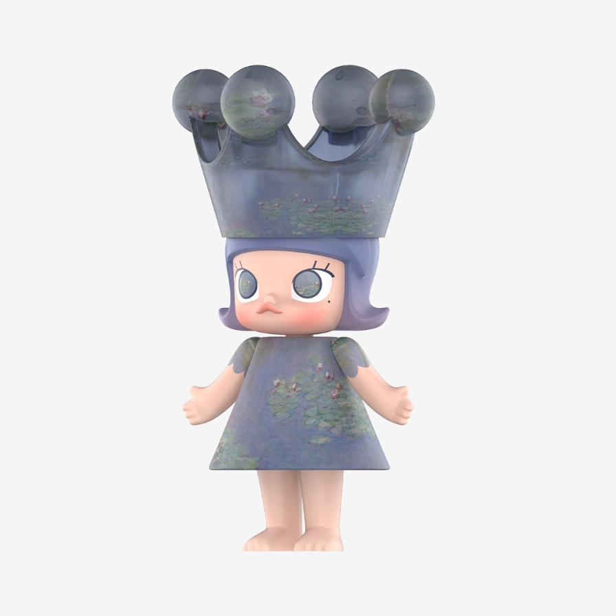 MEGA ROYAL MOLLY 400% Monet - Les Nymphéas - STATUE